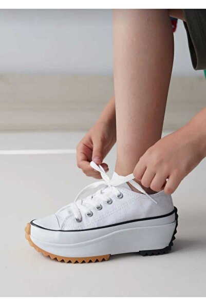Shoemakers Beyaz Kısa Wandrson Run Star Kaymaz Taban
