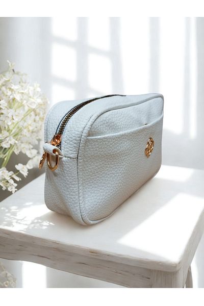 Dolce Rosa Women's Shoulder and Hand Cross Strap Zippered Bag New Model 25X15