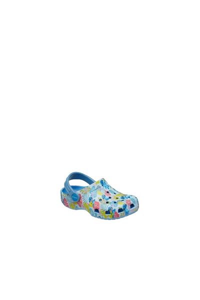 Crocs Stitch Classic Clog T 209471-4tb Sandale și papuci albastri pentru copii