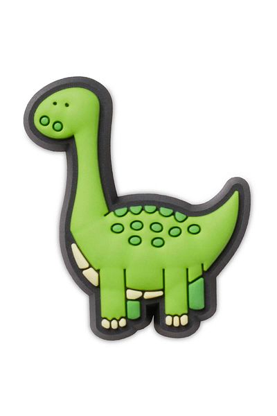 Crocs 10012737 حلية شبشب جيبيتز للأولاد باللون الأخضر دينو