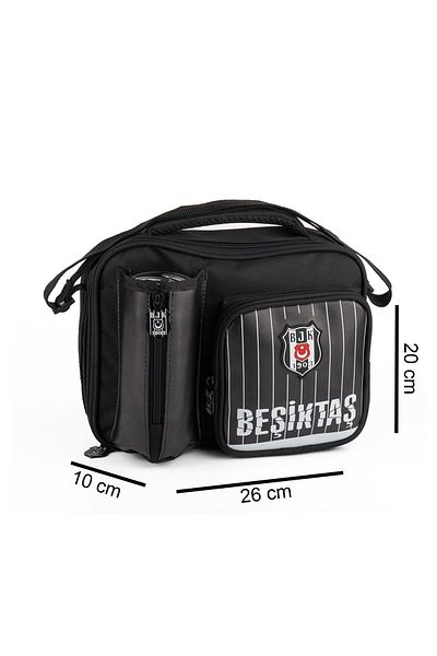 Beşiktaş Beşiktaş Officially Licensed Artificial Leather Lunchbox with Stick 3 Compartments 25354