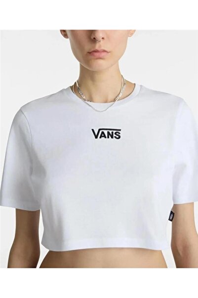 Vans Tricou Femei alb Vans Flying V Crew Crop II