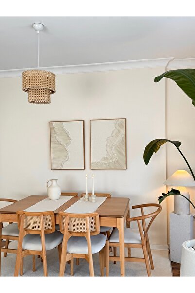 VENGA CONCEPT Dokulu Tablo 3 Boyutlu Tablo Alçı Tablo İskandinav Tablo Minimalist Tablo El Yapımı Tablo Doku Sanat