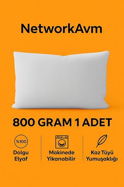 NetworkAvm 1 Pearlsoft Comfort 800 Gram Pillow