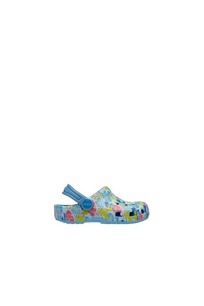 Crocs Stitch Classic Clog T 209471-4tb Sandale și papuci albastri pentru copii