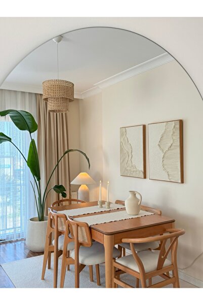 VENGA CONCEPT Dokulu Tablo 3 Boyutlu Tablo Alçı Tablo İskandinav Tablo Minimalist Tablo El Yapımı Tablo Doku Sanat