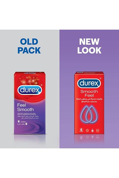 Durex ملمس ناعم 6 ثواني