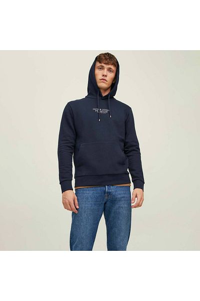 Jack & Jones Ανδρικό φούτερ Bluarchie Navy Blue (12216335-NB)