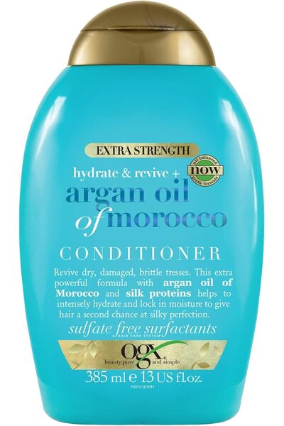 OGX اوجي اكس بلسم زيت الارجان المغربي ترطيب الشعر 385مل