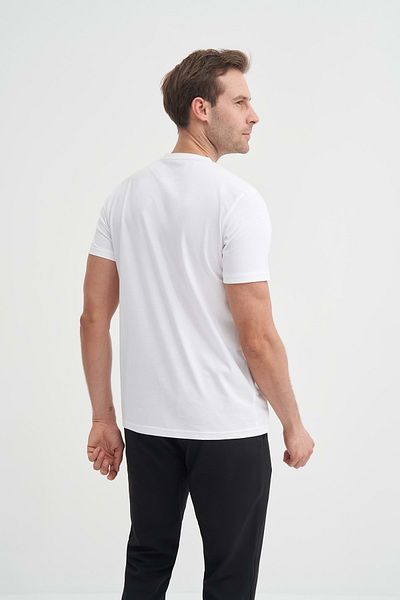 Cazador Caz 4166 Slim Fit Crew Neck Cotton Printed T-Shirt
