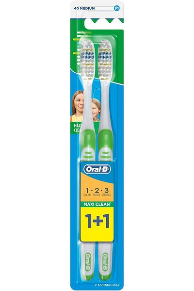 Oral-B Tb Maxi Clean 40medium 1 1(2891) --- Oral-B Maxi Clean 40medium 1 1