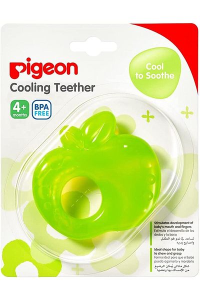 Pigeon Cooling Teether Apple (6143) --- Pigeon Apple Teether