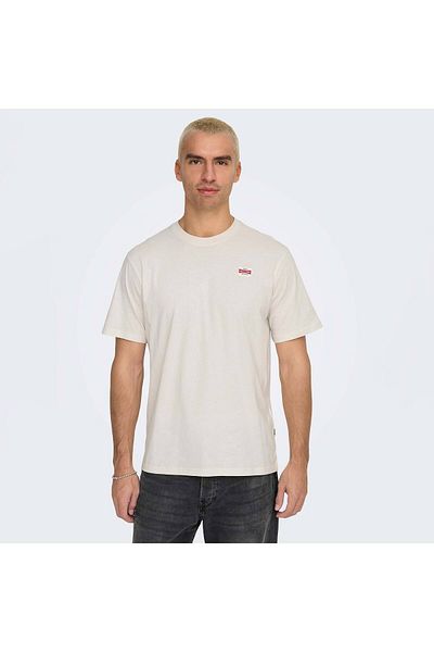 Only & Sons Мъжка тениска Onsdawson Reg SS Tee Vd Off White 22033190