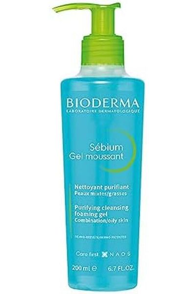 Bioderma Bioderma Sebium Purifying Foaming Gel for Oily Skin 200ml Blue