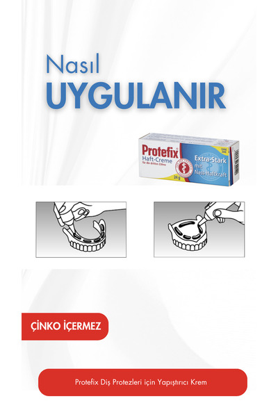 Protefix Yapıştırıcı Krem 24 gr