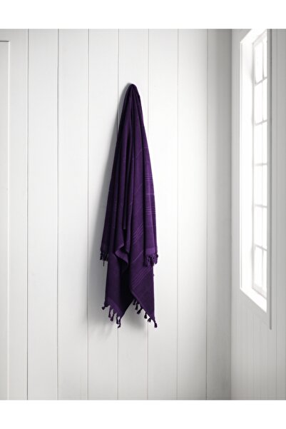 Denizli Concept Prosoape de culoare violet prune Peshtemal - Modele moi și ab...