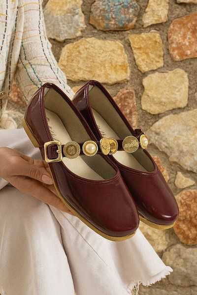 Moda Frato Modafrato STL-110 Turalı Balerini Pantofi de zi cu zi pentru damă Pantofi de acasă