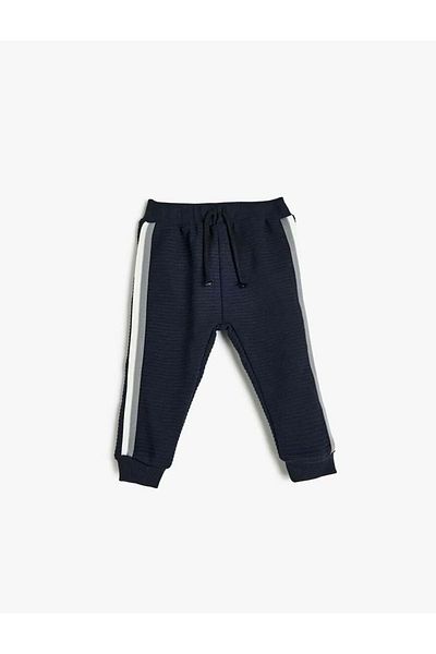 Koton Waist Tied Stripe Detailed Sweatpants