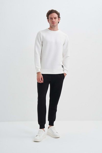 Cazador Caz 5046 Ottoman Sweat 24Kceeo05046 Ecru