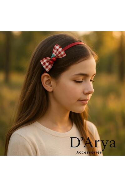 Darya DD209 شريط منقوش باللون الأحمر والأبيض تاج الكرز