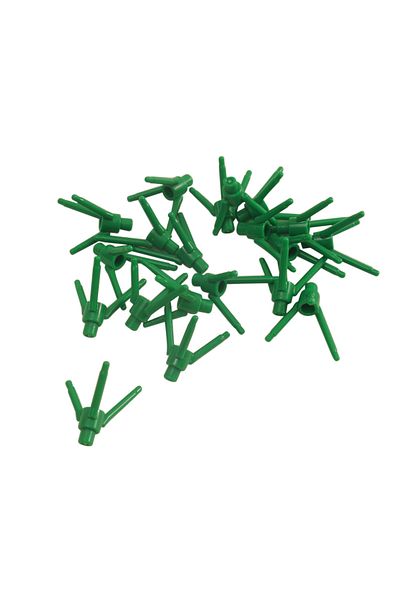 LEGO Accessory Custom Minifigure Plant Green Leaf Plant Grass Stem 4 Pcs to Send