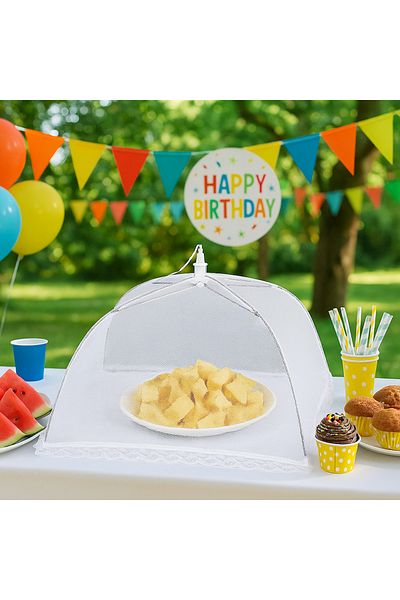 CrossBorder Decor Foldable Mesh - Food Cover, Mesh Dining Tent, for Camping and Outdoor Activities