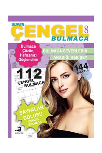 Olimpos Yayınları Süper Çengel Bulmaca 8 / Olimpos Yayınları / Celal Kodamanoğlu
