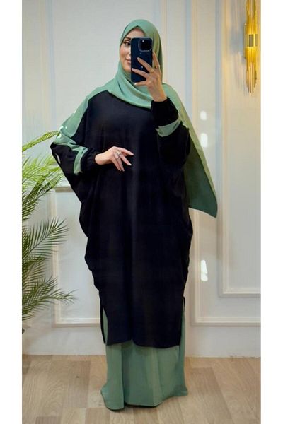 Tebrikler tekstil cămașă de pat standard pentru femei de vară hijab model 4427