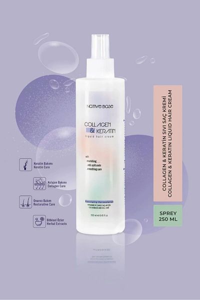 Native Base Keratin&Collagen Liquid Conditioner 250 Ml