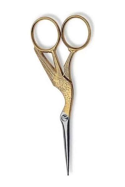Mu Art Ahşap 8.1040.12 Stork Embroidery Scissors