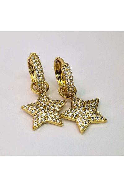 My Bijoux Cercei placati cu aur Alicia