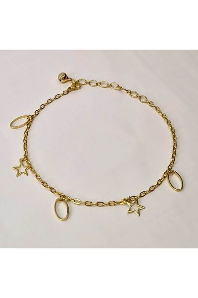 My Bijoux Gold Plated Anklet Aria