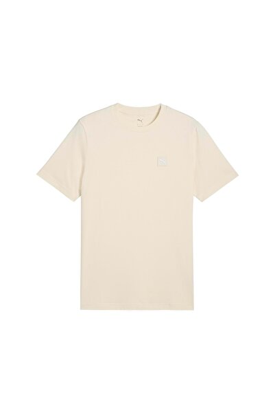 Puma Ess Elevated Kadın Krem T-Shirt