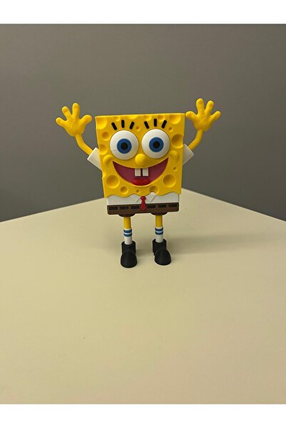 NaseTasarım 3d renkli baskı Sünger Bob Sponge Bob 13 cm