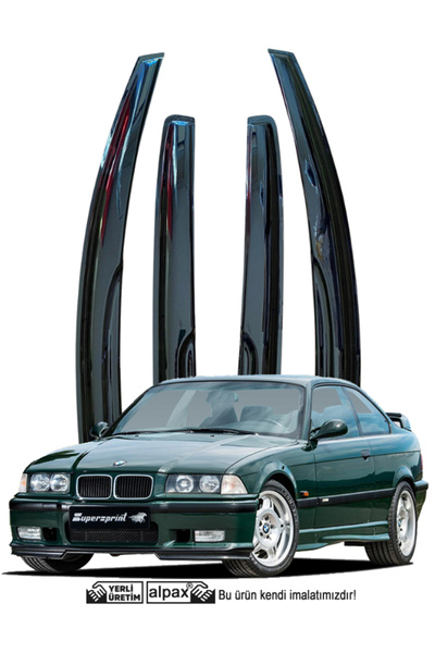 Alpax Bmw E36 Oto Rüzgarlık Aracınıza Özel Olarak Tasarlanarak Üretilmiştir