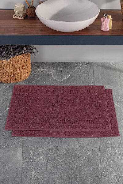 TİNİMİNİ HOME Nehir Ayak Havlusu 2'li Banyo Havlu Paspas Seti | Banyo Paspas ...