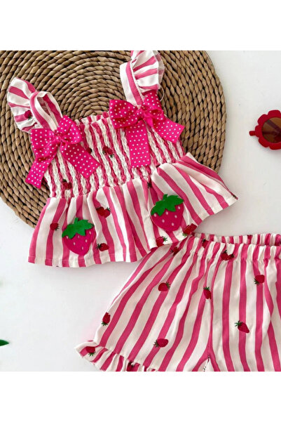 BİLGEN Style Set of 2 with Strawberry Print