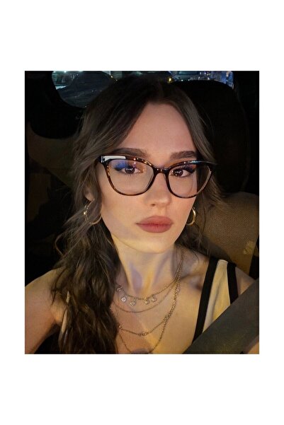 MONAL Cateye Blueblock 56 Ekartman Gözlerinizi Korur Ve Dinlendirir Dereceli Cam Takılabilir