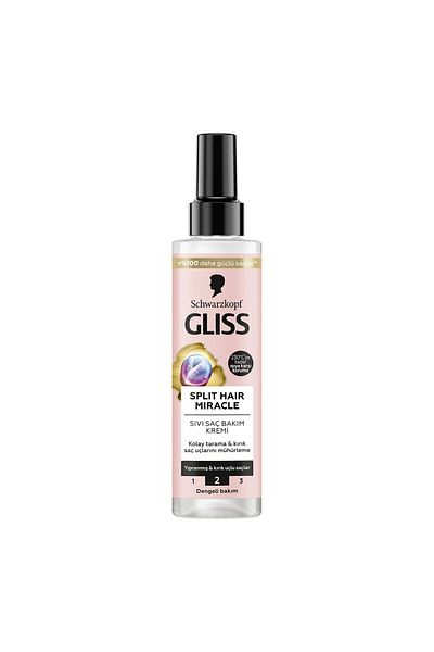 Gliss Split Hair Miracle - Hair Care Cream with Ionic Complex and Grape Extract