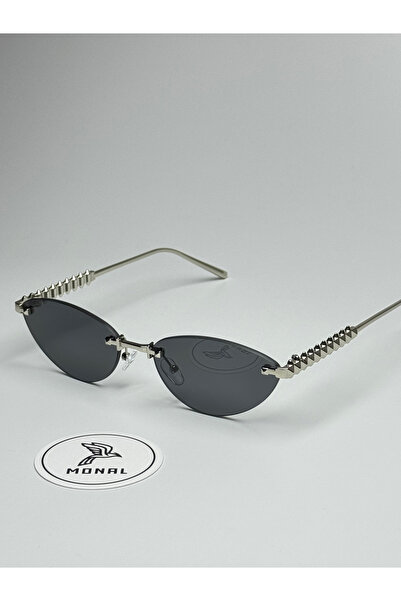 MONAL JACARTYY VERSION4 نظارات شمسية بدون إطار Cateye 60 ekartman