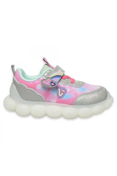 Vicco 346.b25y207 Balloon Bebe Lighted Phylon Silver Children's Sports Shoes