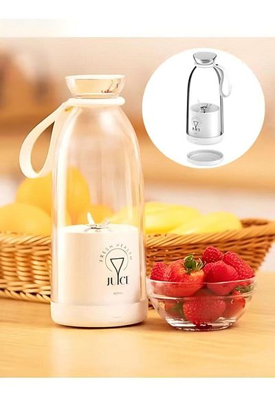 Generic 500ml Portable Mini Blender For Fresh Juice Smoothies Shakes