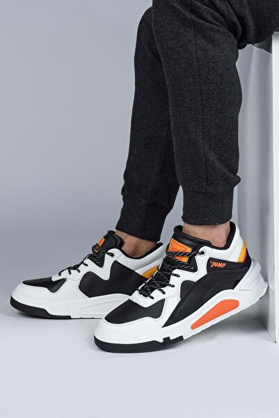 Jump 29103 Ανδρικά αθλητικά παπούτσια με ψηλό τοπ μαύρο, Casual αθλητικά παπούτσια