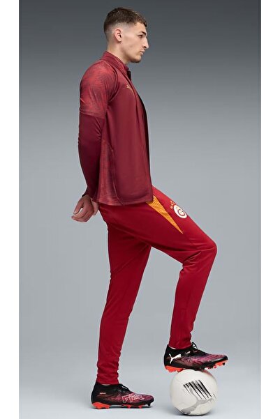 Puma Galatasaray 25/26 A Team Training Jacket Jersey Burgundy