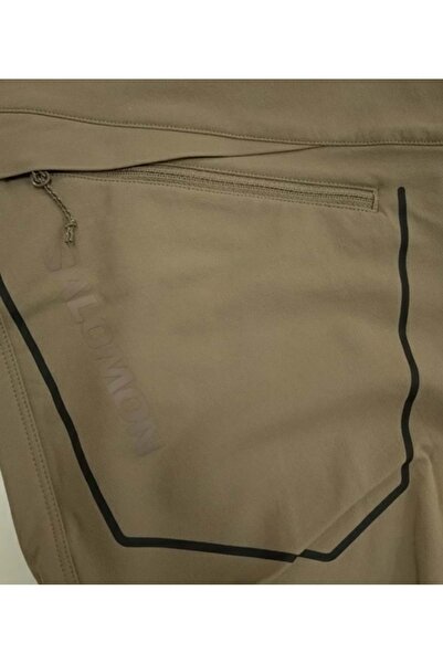 Salomon Lc2321000-Lc2103000 Wayfarer Warm Pants Outdoor Camping Men's Pants Mink