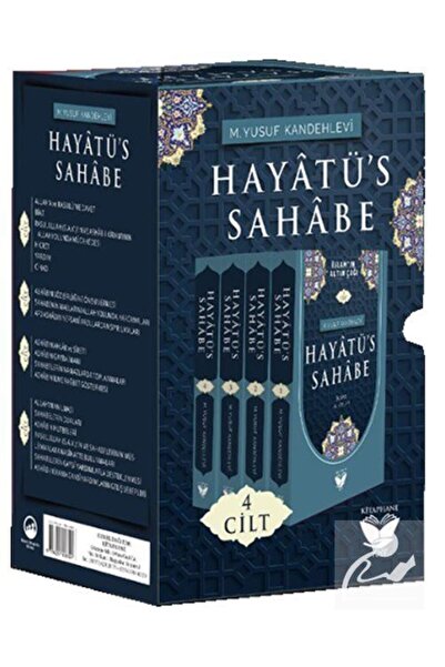 Kitaphane Yayınları Hayâtü's Sahâbe Tercümesi (4 CİLT TAKIM) & Islam'ın Altın Çağı