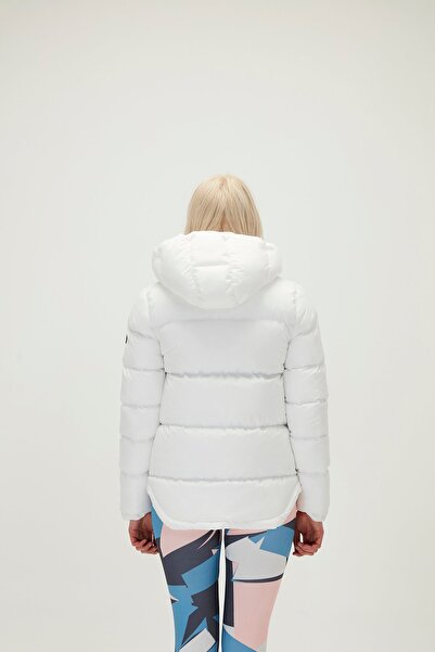 Bad Bear Tinkerbell puffer off-white white Hooded women's coat