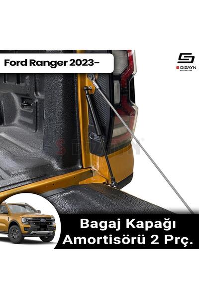 S Dizayn S-Dizayn Ford Ranger 4 Bagaj Kapağı Amortisörü 2 Prç. 2023 Üzeri A+ ...