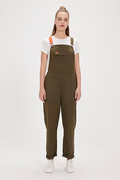 Bad Bear Taya haki side pocket women's jumpsuit