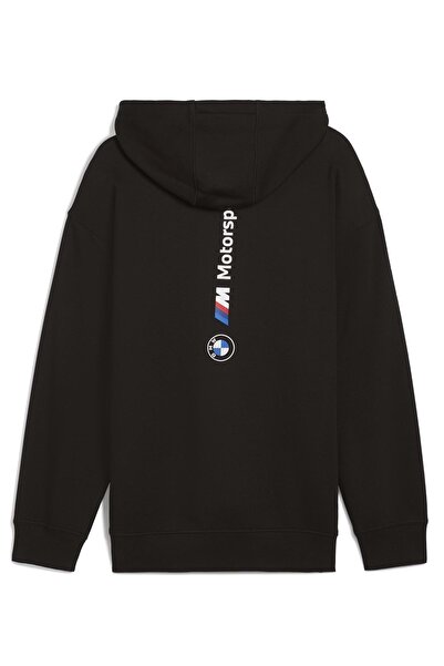 Puma 627498-01 BMW MMS ESS+ Ανδρικό φούτερ με κουκούλα με φλις ΜΑΥΡΟ